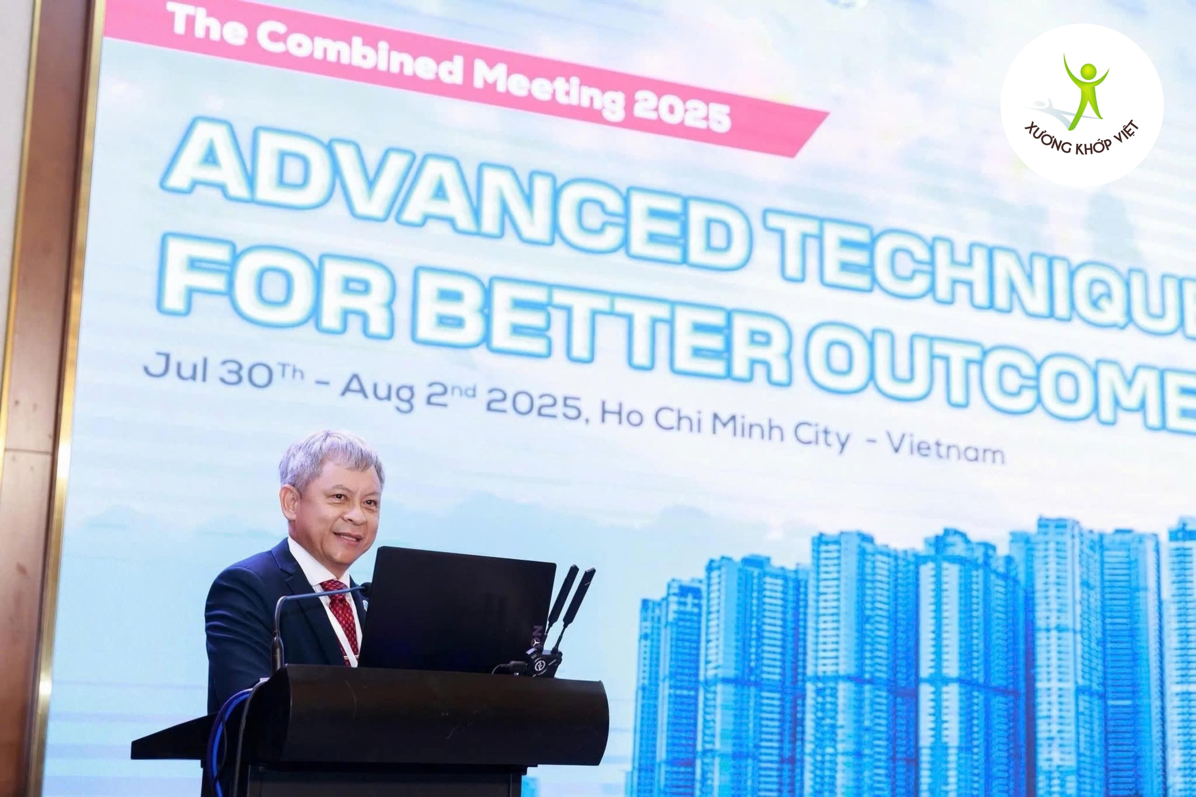 Bác sĩ Tăng Hà Nam Anh tại Hội nghị Khoa học Quốc tế APAS–VAAS 2025